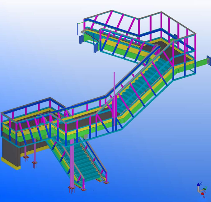 Steel structure drawings, Steel detailing for construction, BIM services for construction, pre-engineered metal buildings, PEMB
